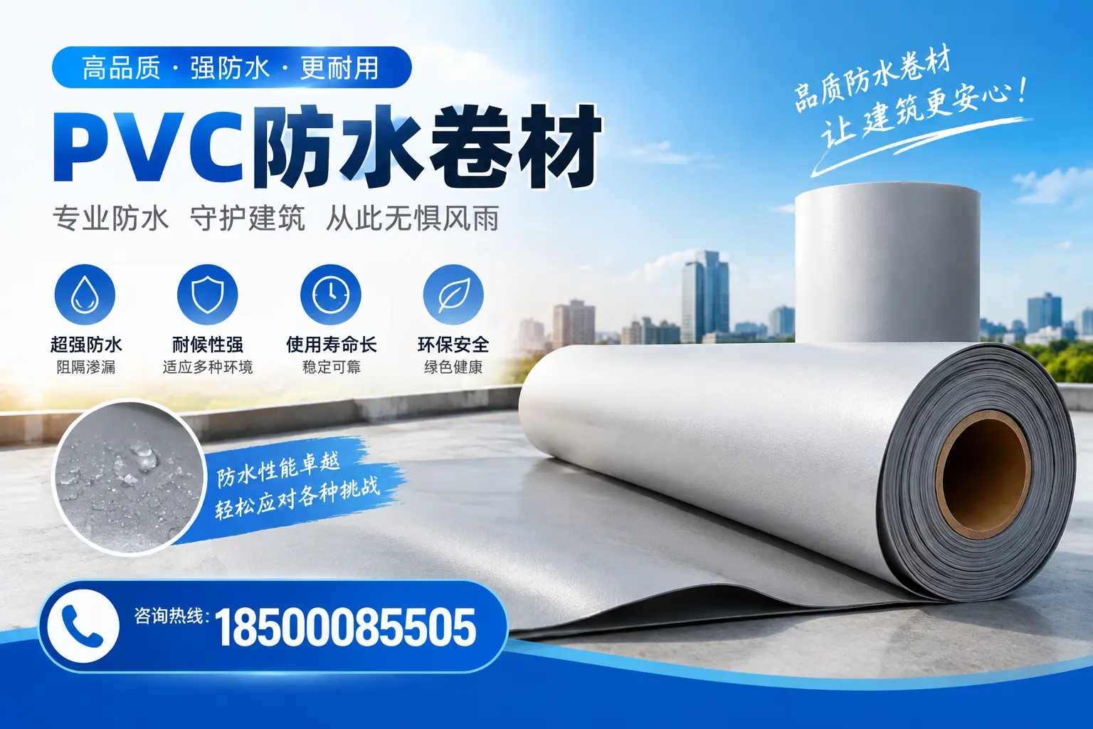 如何选择高质量的PVC防水卷材?湛江消费者必看指南